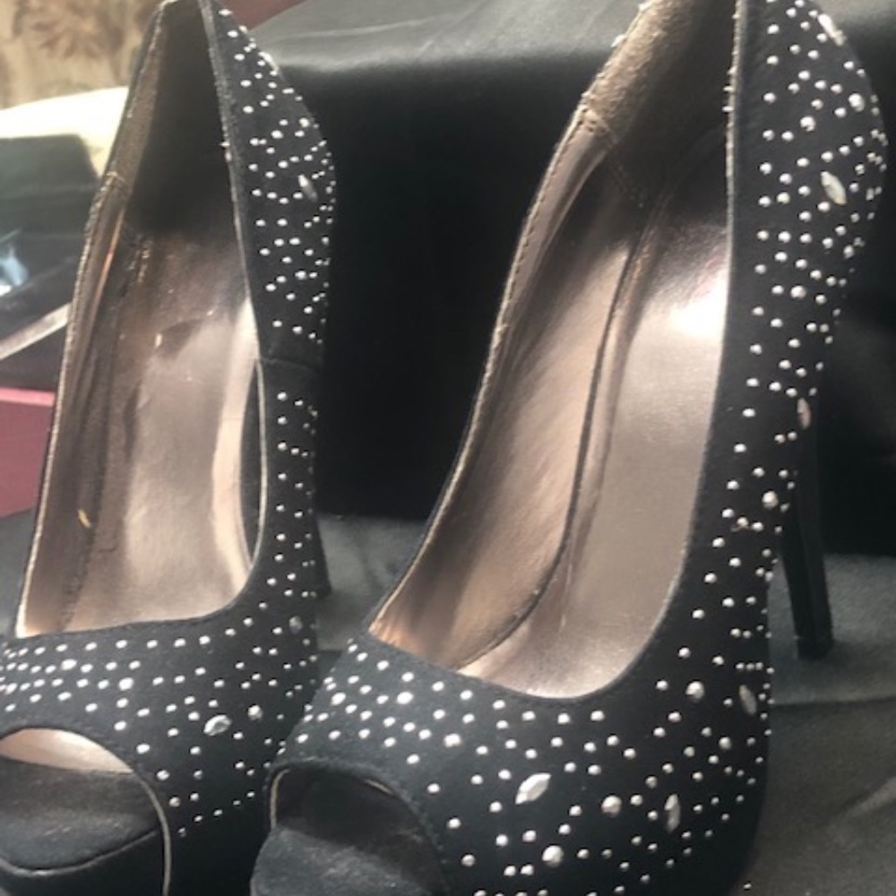 Black heels